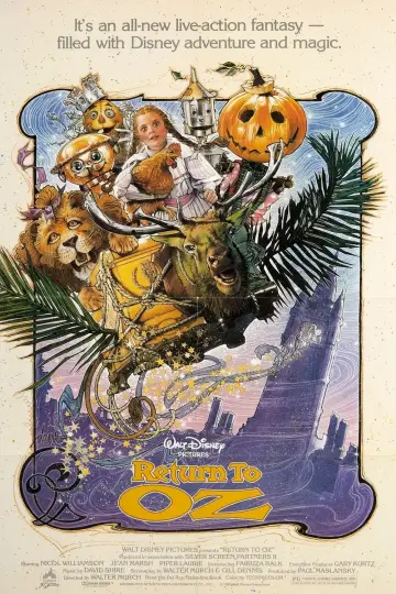 Plakat do filmu "Powrót do Krainy Oz" #140636