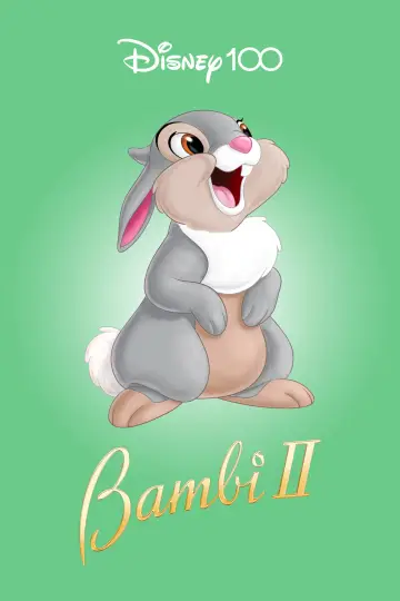 Plakat do filmu "Bambi 2" #481222
