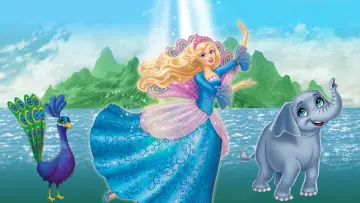 Zasłona do filmu "Barbie jako księżniczka wyspy" #231010