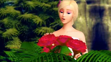 Zasłona do filmu "Barbie jako księżniczka wyspy" #231012