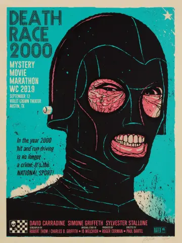 Plakat do filmu "Wyścig Śmierci 2000: Początek" #481385