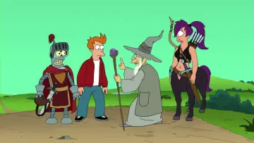 Zasłona do filmu "Futurama: Gra Bendera" #253416
