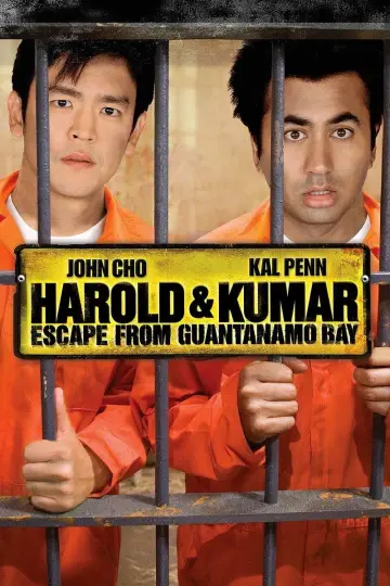 Plakat do filmu "Harold i Kumar uciekają z Guantanamo" #87661