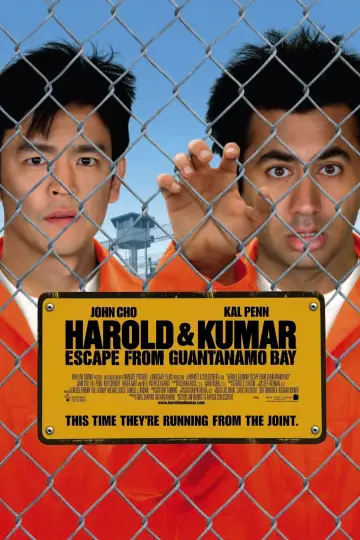 Plakat do filmu "Harold i Kumar uciekają z Guantanamo" #87662