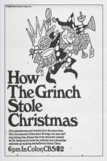 Plakat do filmu "Jak Grinch ukradł święta" #987034