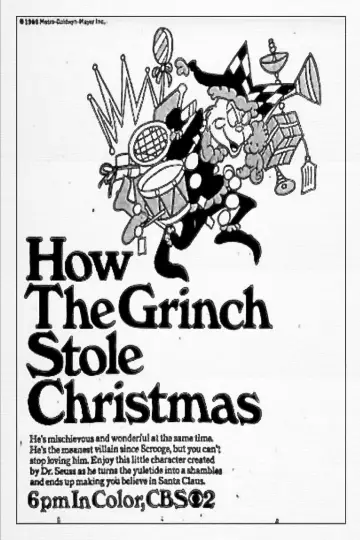 Plakat do filmu "Jak Grinch ukradł święta" #987035