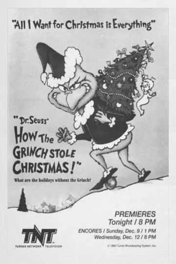 Plakat do filmu "Jak Grinch ukradł święta" #987036