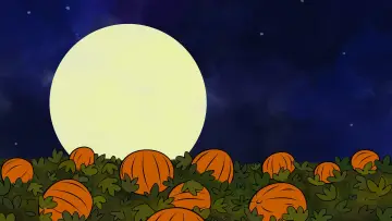 Zasłona do filmu "Wspaniałe Halloween Charliego Browna" #212424