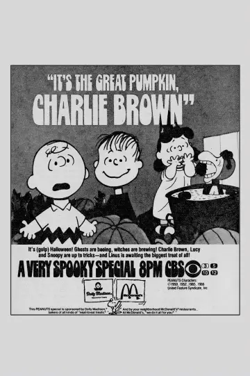 Plakat do filmu "Wspaniałe Halloween Charliego Browna" #986851