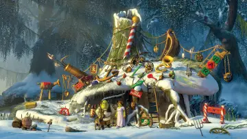 Zasłona do filmu "Pada Shrek" #289426