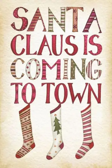 Plakat do filmu "Santa Claus Is Comin