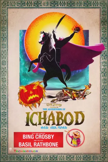 Plakat do filmu "Przygody Ichaboda i Pana Ropucha" #111276