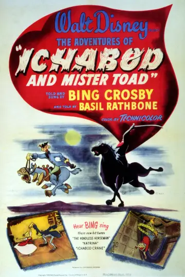 Plakat do filmu "Przygody Ichaboda i Pana Ropucha" #111288