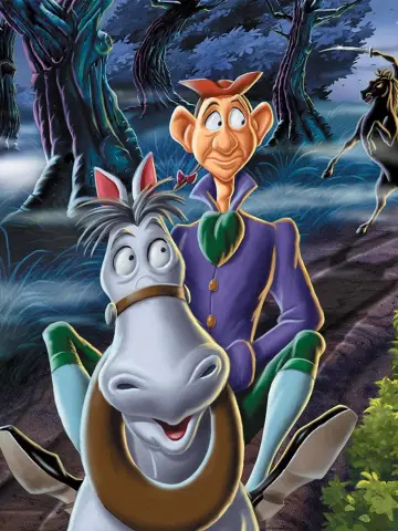 Plakat do filmu "Przygody Ichaboda i Pana Ropucha" #285373