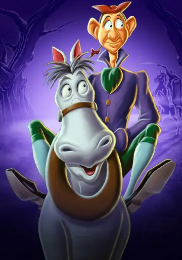 Plakat do filmu "Przygody Ichaboda i Pana Ropucha" #285375