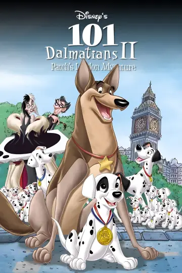 Plakat do filmu "101 dalmatyńczyków II: Londyńska przygoda" #308580