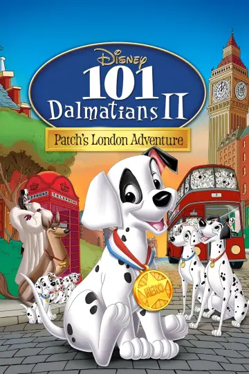 Plakat do filmu "101 dalmatyńczyków II: Londyńska przygoda" #308582
