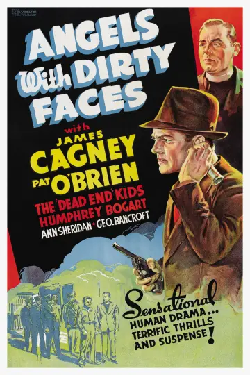 Plakat do filmu "Aniołowie o brudnych twarzach" #1046906