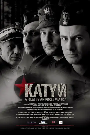 Plakat do filmu "Katyń" #699327