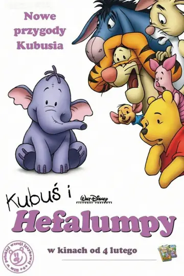 Plakat do filmu "Kubuś i Hefalumpy" #862580