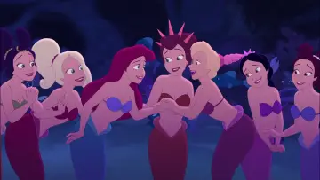 Zasłona do filmu "Mała Syrenka 3: Dzieciństwo Ariel" #376759