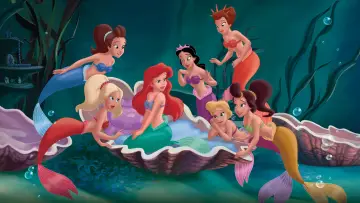 Zasłona do filmu "Mała Syrenka 3: Dzieciństwo Ariel" #376764