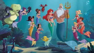 Zasłona do filmu "Mała Syrenka 3: Dzieciństwo Ariel" #376771