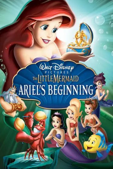 Plakat do filmu "Mała Syrenka 3: Dzieciństwo Ariel" #937612