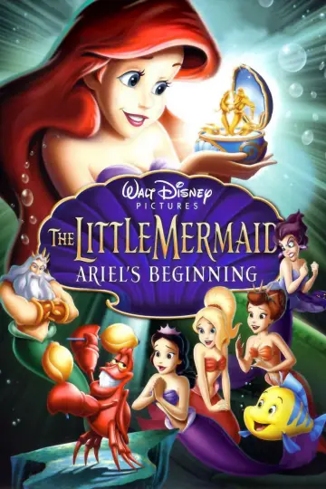 Plakat do filmu "Mała Syrenka 3: Dzieciństwo Ariel" #937614