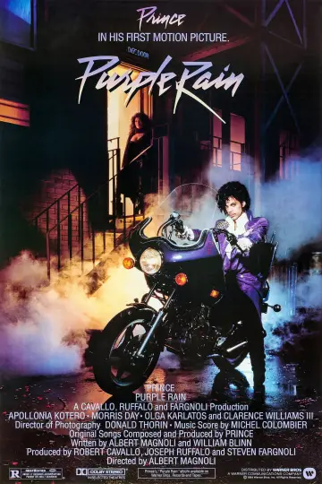 Plakat do filmu "Purpurowy deszcz" #269419
