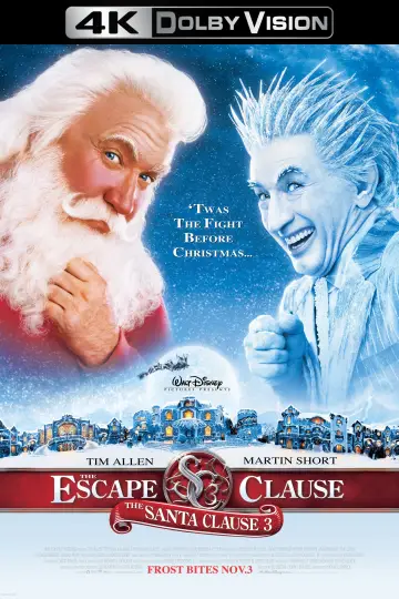 Plakat do filmu "Śnięty Mikołaj 3: Uciekający Mikołaj" #58885