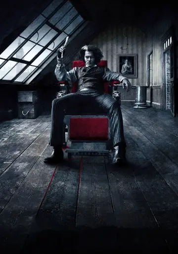 Plakat do filmu "Sweeney Todd: Demoniczny golibroda z Fleet Street" #233548
