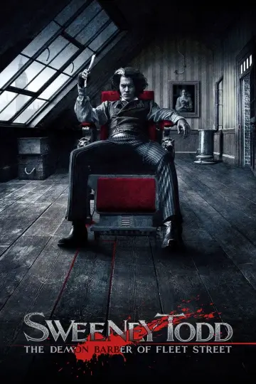 Plakat do filmu "Sweeney Todd: Demoniczny golibroda z Fleet Street" #660715