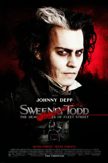 Plakat do filmu "Sweeney Todd: Demoniczny golibroda z Fleet Street" #660720