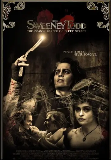 Plakat do filmu "Sweeney Todd: Demoniczny golibroda z Fleet Street" #660736