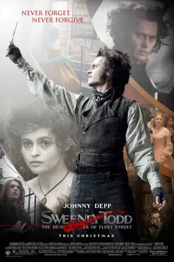 Plakat do filmu "Sweeney Todd: Demoniczny golibroda z Fleet Street" #660738