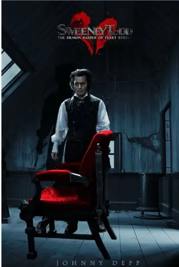 Plakat do filmu "Sweeney Todd: Demoniczny golibroda z Fleet Street" #660740