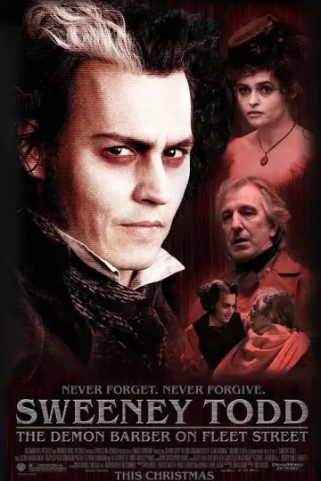 Plakat do filmu "Sweeney Todd: Demoniczny golibroda z Fleet Street" #660743