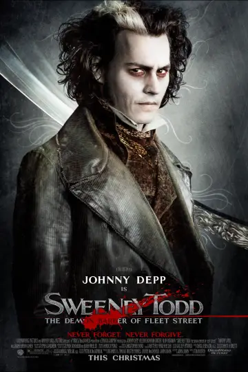 Plakat do filmu "Sweeney Todd: Demoniczny golibroda z Fleet Street" #77598