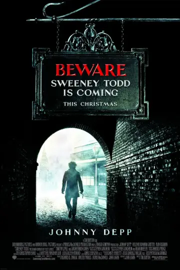 Plakat do filmu "Sweeney Todd: Demoniczny golibroda z Fleet Street" #77600