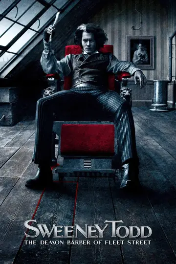 Plakat do filmu "Sweeney Todd: Demoniczny golibroda z Fleet Street" #77605