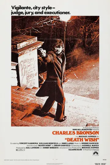 Plakat do filmu "Życzenie śmierci" #254894