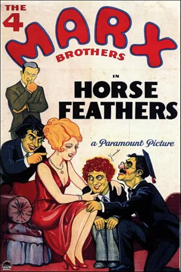 Plakat do filmu "Końskie pióra" #1026565