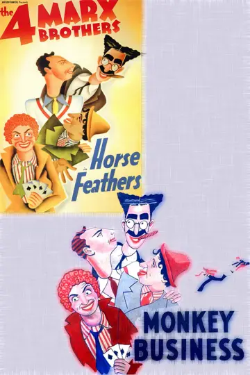 Plakat do filmu "Końskie pióra" #1026570