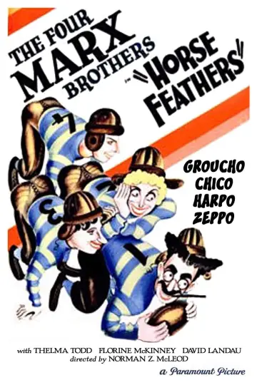 Plakat do filmu "Końskie pióra" #1026572