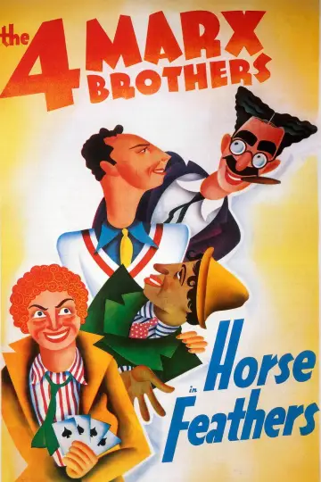 Plakat do filmu "Końskie pióra" #1026575