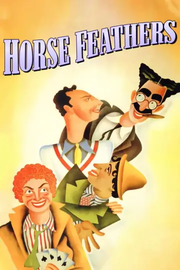 Plakat do filmu "Końskie pióra" #1808502