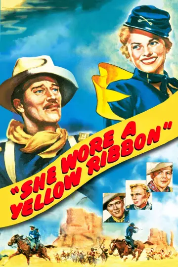 Plakat do filmu "Nosiła żółtą wstążkę" #150266