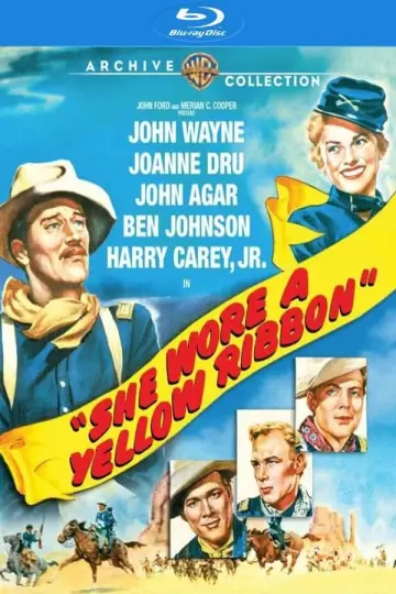 Plakat do filmu "Nosiła żółtą wstążkę" #150268