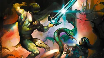 Zasłona do filmu "The Sword and the Sorcerer" #389114